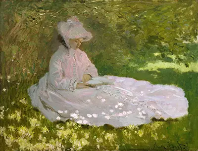 Die Lesende Claude Monet